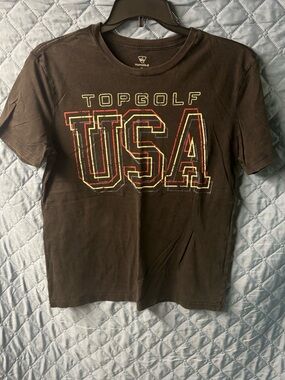 USA Short Sleeve Tee - Black